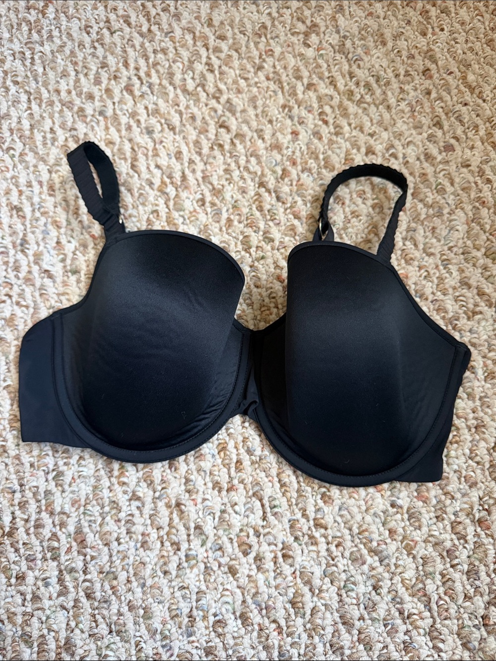 EUC THIRDLOVE Third Love Classic T-Shirt Bra 36E Black